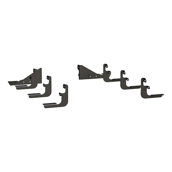 15-16 F150 SUPERCAB 6.5FT BED W2W MEGA STEP BRACKETS